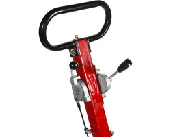 Виброплита бензиновая двигатель Honda Зубр ЗВПБ-25 ГРХ серия ПРОФЕССИОНАЛ-foto9