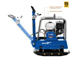 Виброплита бензиновая двигатель Honda Зубр ЗВПБ-38 ГРХ серия ПРОФЕССИОНАЛ-foto5