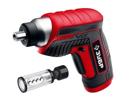 Отвертка аккумуляторная ViX со штопором ЗУБР ЗО-Е-3.6 ЛиМ1