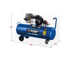 Компрессор воздушный ЗУБР КПМ-400-100-foto8