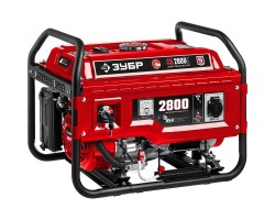 Генератор бензиновый ЗУБР СБ-2800Е