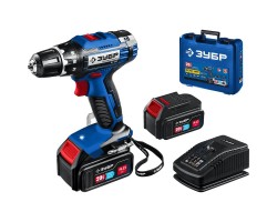 Аккумуляторная дрель-шуруповерт Зубр DL-201-42