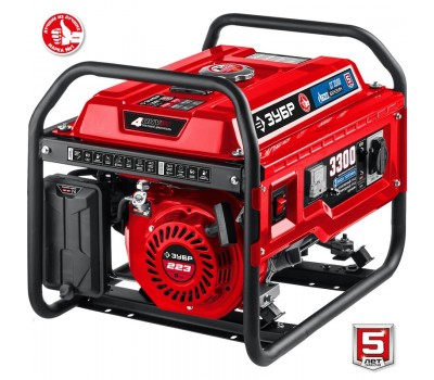 Генератор газовый ЗУБР СГ-3300