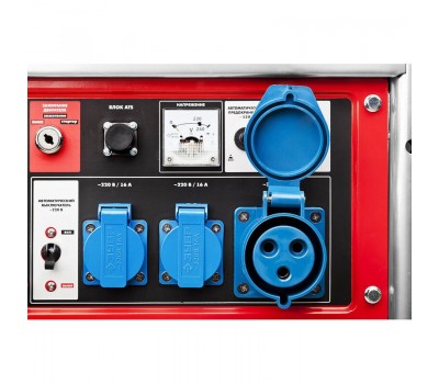 Генератор бензиновый Зубр ЗЭСБ-5500-ЭА серия МАСТЕР