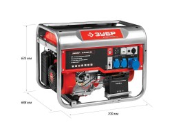Генератор бензиновый Зубр ЗЭСБ-5500-ЭА серия МАСТЕР-foto6
