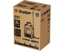 Аккумуляторный опрыскиватель (10 л бак; 1 АКБ 4Ач) Зубр ОПЛ-10-41-foto9