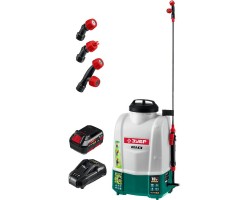 Аккумуляторный опрыскиватель (10 л бак; 1 АКБ 4Ач) Зубр ОПЛ-10-41