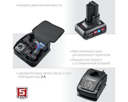 Аккумуляторная дрель-шуруповерт 12В 2 АКБ (4Ач) Зубр DL-121-42 в сумке-foto8