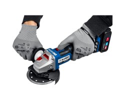 Аккумуляторная бесщеточная угловая шлифмашина Зубр AB-125-foto5