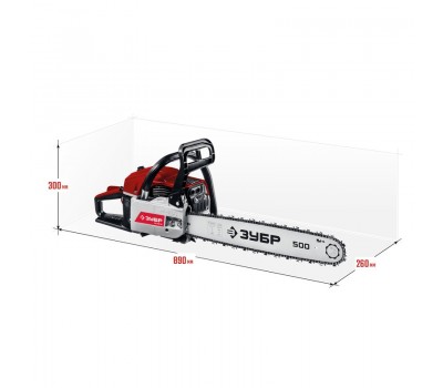 Бензопила ЗУБР ПБЦ-М62-50