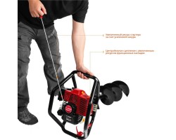 Мотобур (бензобур) ЗУБР МБ2-250-foto6