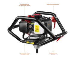 Мотобур (бензобур) ЗУБР МБ2-250-foto2