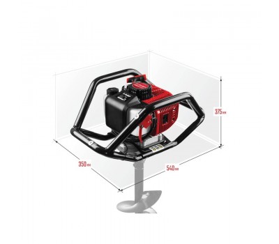 Мотобур (бензобур) ЗУБР МБ2-250