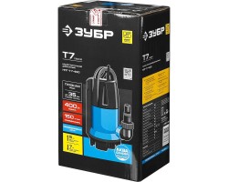 Насос дренажный Зубр НПГ-Т7-400 серия ПРОФЕССИОНАЛ-foto5