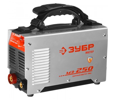 Сварочный инвертор ММА Зубр ЗАС-М3-250 серия МАСТЕР