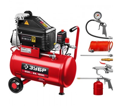 Компрессор воздушный ЗУБР КП-200-24 Н6 Компрессор воздушный ЗУБР КП-200-24 Н6