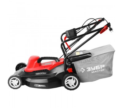 Газонокосилка электрическая Зубр ЗГКЭ-42-1800 серия МАСТЕР