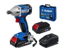 Аккумуляторный бесщеточный винтоверт Зубр GVB-250-22