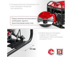 Генератор бензиновый ЗУБР СБ-5500Е-foto7