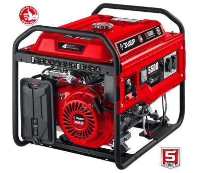 Генератор бензиновый ЗУБР СБ-5500Е