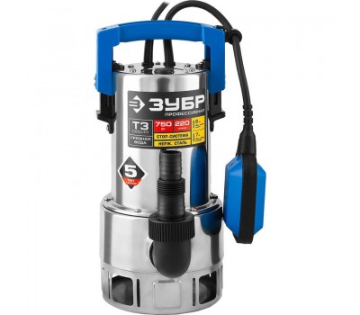 Насос дренажный Зубр НПГ-Т3-750-С серия ПРОФЕССИОНАЛ Насос дренажный Зубр НПГ-Т3-750-С серия ПРОФЕССИОНАЛ