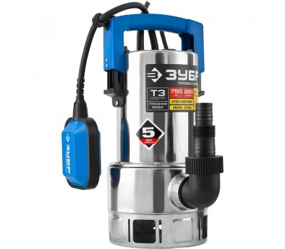 Насос дренажный Зубр НПГ-Т3-750-С серия ПРОФЕССИОНАЛ Насос дренажный Зубр НПГ-Т3-750-С серия ПРОФЕССИОНАЛ