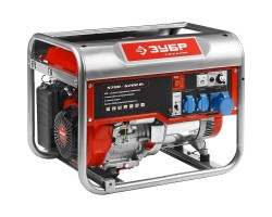 Генератор бензиновый ЗУБР ЗЭСБ-6200 серия МАСТЕР