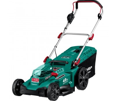 Аккумуляторная газонокосилка Зубр ГКЛ-4336