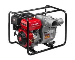 Мотопомпа бензиновая Зубр МПГ-1800-100 серия МАСТЕР