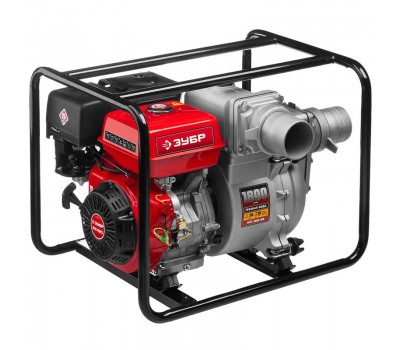 Мотопомпа бензиновая Зубр МПГ-1800-100 серия МАСТЕР