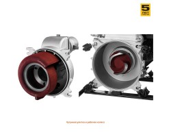 Мотопомпа бензиновая Зубр МПГ-1800-100 серия МАСТЕР-foto8