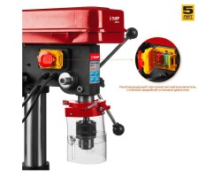 Станок сверлильный + тиски Зубр ЗСС-450 серия МАСТЕР-foto5