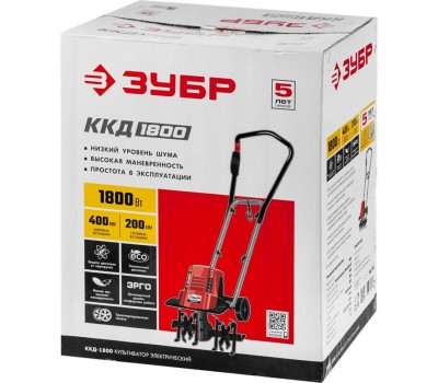 Культиватор электрический ЗУБР ККД-1800 Культиватор электрический ЗУБР ККД-1800
