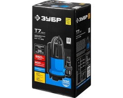 Насос дренажный Зубр НПГ-Т7-550 серия ПРОФЕССИОНАЛ-foto5