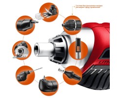 Отвертка аккумуляторная ViX ЗУБР ЗО-Е-3.6 Ли серия МАСТЕР-foto5