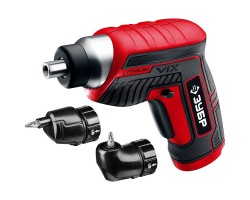 Отвертка аккумуляторная ViX с насадками ЗУБР ЗО-Е-3.6 ЛиМ2