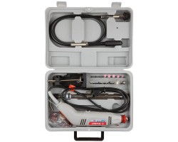 Гравер электрический + насадки Зубр ЗГ-160ЭК серия МАСТЕР