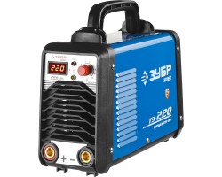 Сварочный инвертор с дисплеем ММА Зубр ЗАС-Т3-220-Д серия ПРОФЕССИОНАЛ