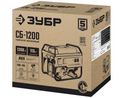 Бензиновый генератор Зубр СБ-1200-foto12