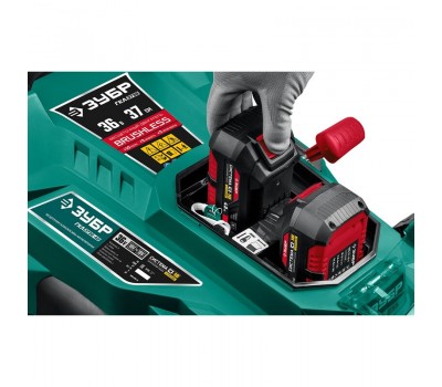 Аккумуляторная газонокосилка Зубр ГКЛ-3736-42