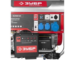 Генератор бензиновый Зубр ЗЭСБ-6200-ЭА серия МАСТЕР-foto14