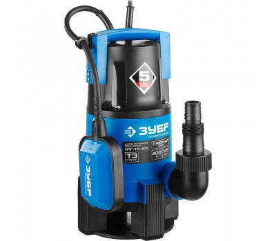 Насос дренажный Зубр НПГ-Т3-400 серия ПРОФЕССИОНАЛ