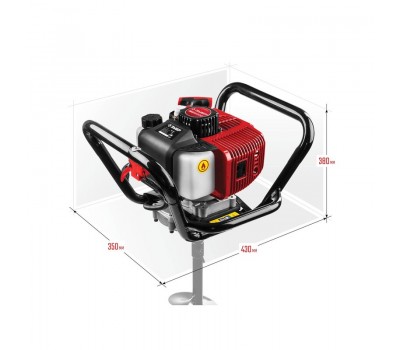 Мотобур (бензобур) ЗУБР МБ1-200