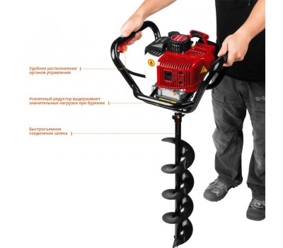 Мотобур (бензобур) ЗУБР МБ1-200