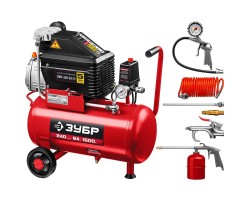 Компрессор воздушный ЗУБР КПМ-240-24 H6