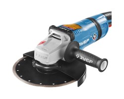 Угловая шлифмашина Зубр УШМ-П230-2100 ПВ серия ПРОФЕССИОНАЛ-foto3