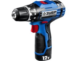 Аккумуляторная дрель-шуруповерт + LED фонарь Зубр DL-121-22F-foto2