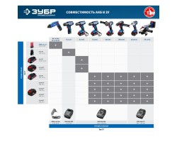 Аккумуляторная батарея Li-Ion Pro, Т7 ЗУБР S-18-4 T7-foto2