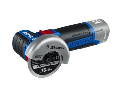 Аккумуляторная угловая шлифовальная машина 12В без АКБ Зубр AB-76-foto2