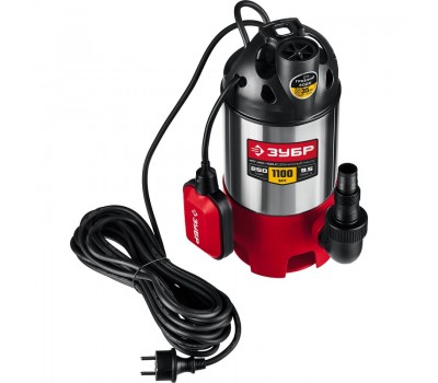Дренажный насос для грязной воды Зубр НПГ-М3-1100-С
